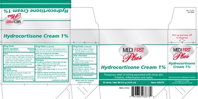 Medi-first Plus (Medi First Plus Hydrocortisone93373 Nantong Ultrad 1 12 23 (004) Label)